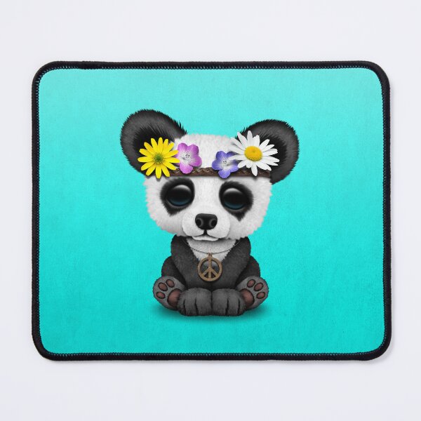 Item preview, Cute Baby Panda Hippie designed and sold by JeffBartels.