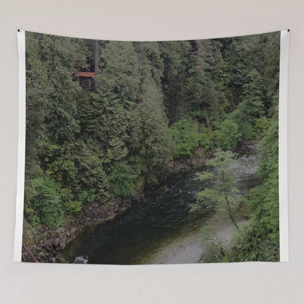 Item preview, The Lovely View of British Columbia from the Capilano Suspension Bridge designed and sold by jessicaleah15.