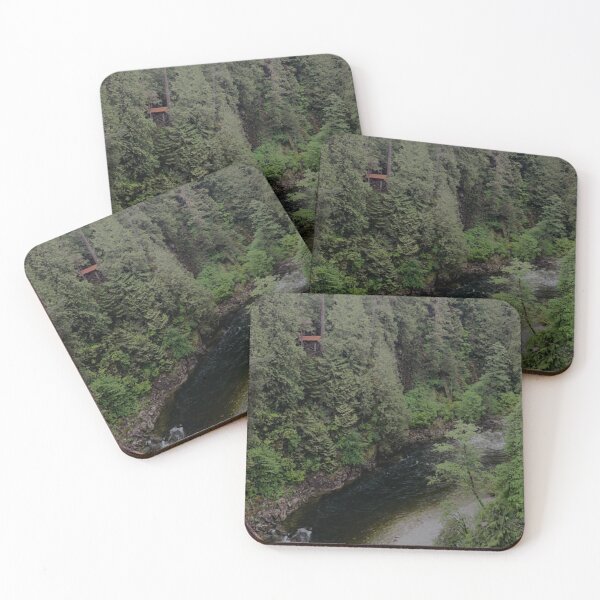 Item preview, The Lovely View of British Columbia from the Capilano Suspension Bridge designed and sold by jessicaleah15.