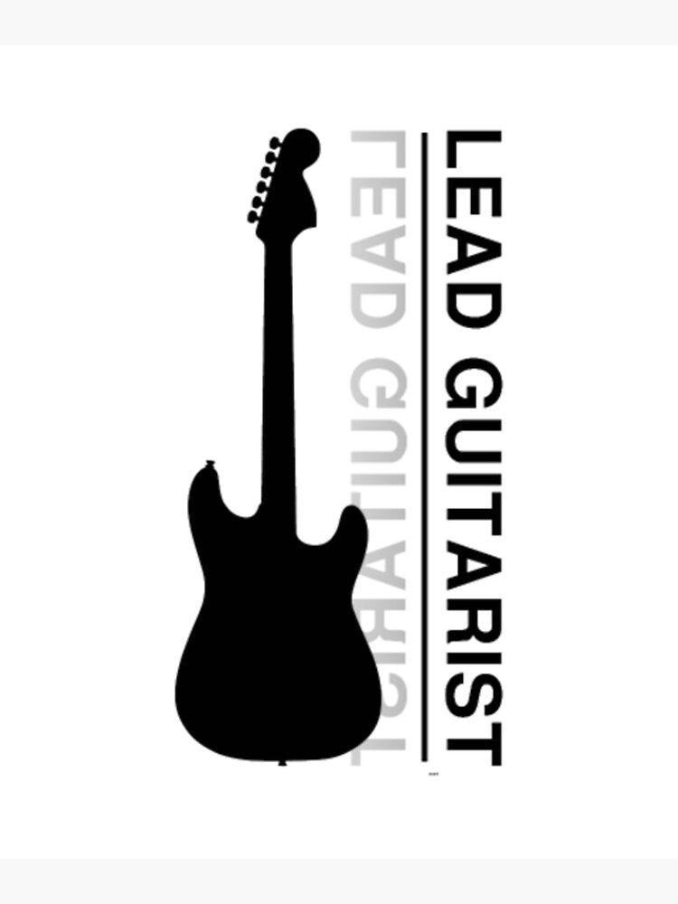 "Lead Guitarist Rock Music Festival Band Member" Poster for Sale by