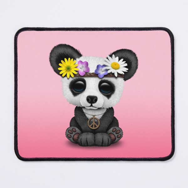 Item preview, Cute Baby Panda Hippie designed and sold by JeffBartels.