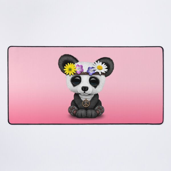 Item preview, Cute Baby Panda Hippie designed and sold by JeffBartels.