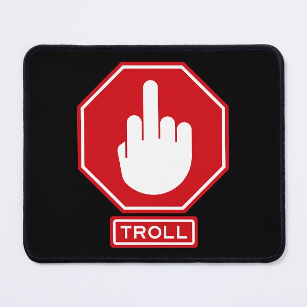 Item preview, Stop Trolling Sign designed and sold by Clusterfudge.