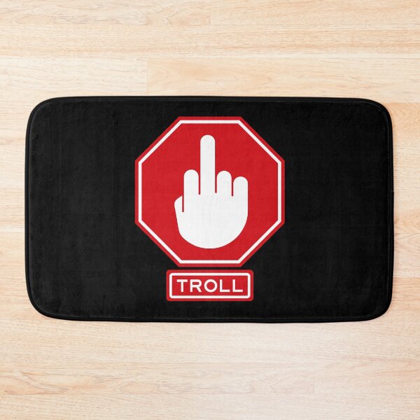 Item preview, Stop Trolling Sign designed and sold by Clusterfudge.
