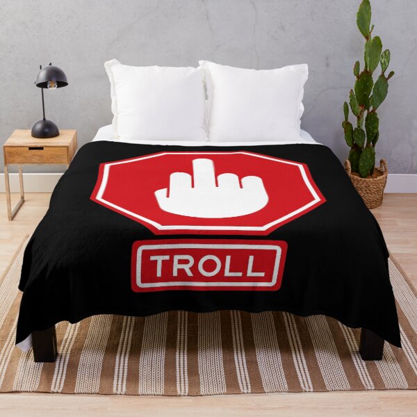 Item preview, Stop Trolling Sign designed and sold by Clusterfudge.