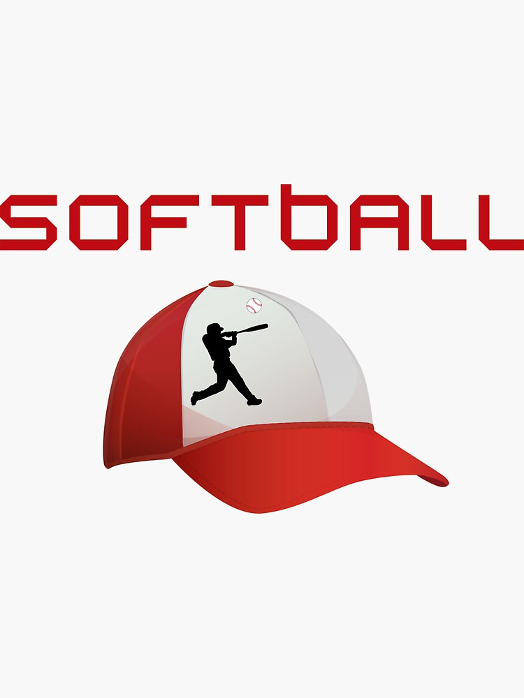 "Softball Mush Ball Game" Sticker by HouFerdesigner Redbubble