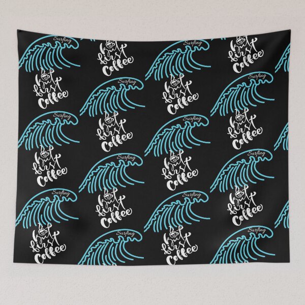 Item preview, Love surfing but first, Coffee designed and sold by Brewed  Styles.