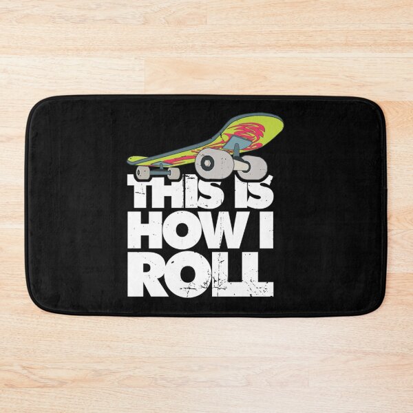 Item preview, Skateboarding Longboarding This Is How I Roll Skateboard Classic T-Shirt designed and sold by gloria1os.