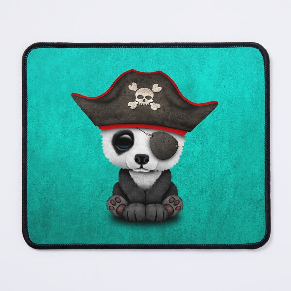 Item preview, Cute Baby Panda Pirate designed and sold by JeffBartels.