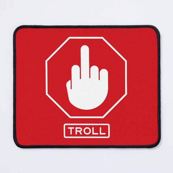 Item preview, Stop Trolling Sign designed and sold by Clusterfudge.