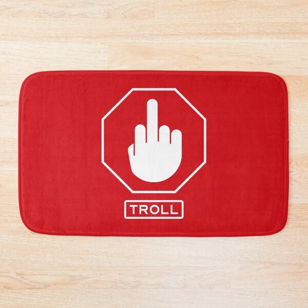 Item preview, Stop Trolling Sign designed and sold by Clusterfudge.