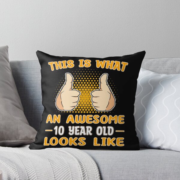 Item preview, This is what an awesome 10 year old looks like - children's birthday designed and sold by dJ-Design.