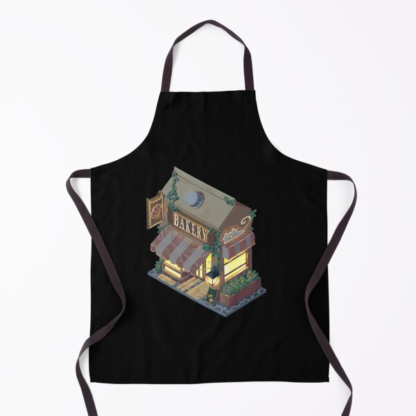 Item preview, Isometric bakery box at night designed and sold by Geraldine-N.