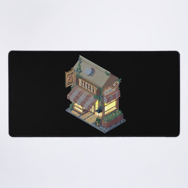 Item preview, Isometric bakery box at night designed and sold by Geraldine-N.
