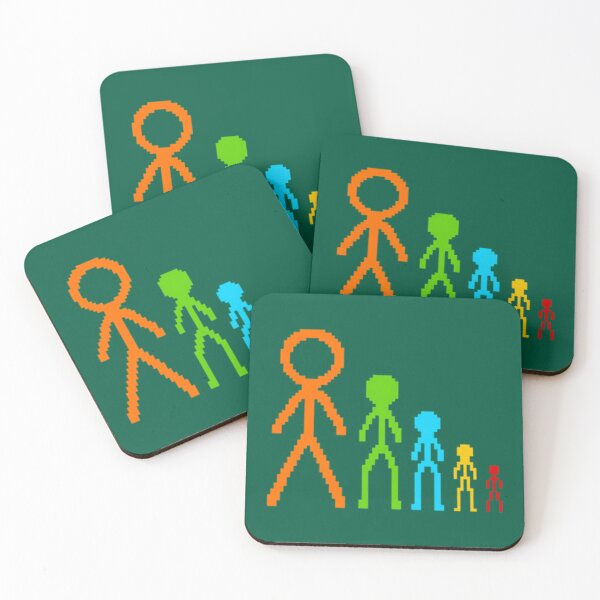 Item preview, Alan Becker Pixel Sticks    designed and sold by DecalDecor.