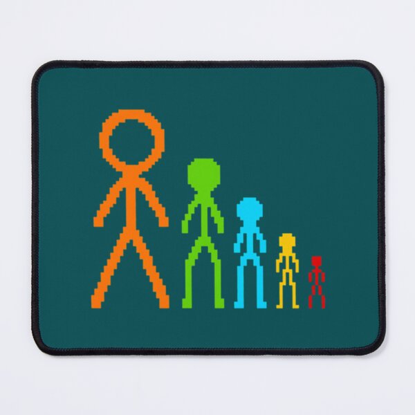 Item preview, Alan Becker Pixel Sticks    designed and sold by DecalDecor.