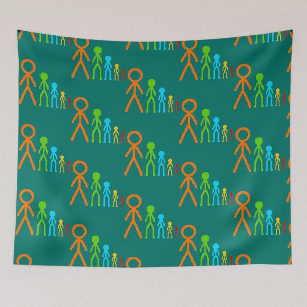 Item preview, Alan Becker Pixel Sticks    designed and sold by DecalDecor.