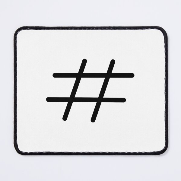 Item preview, Hashtag designed and sold by Jeremy Crotty.
