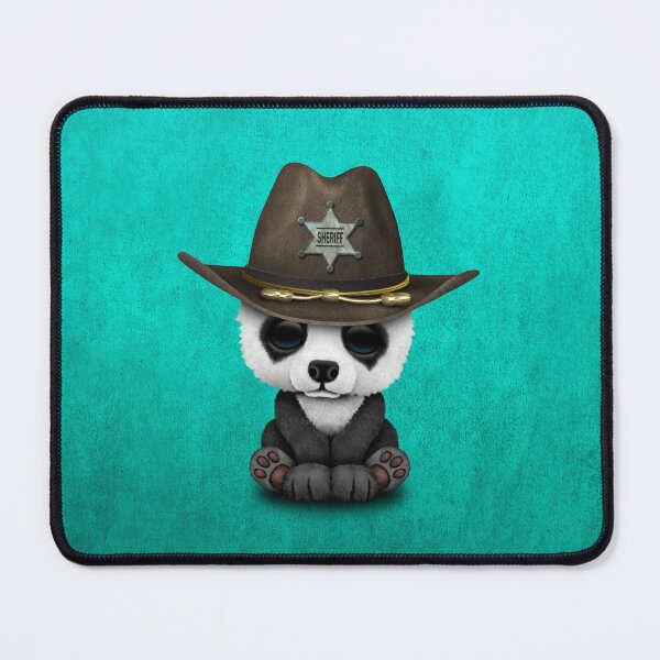 Artikelvorschau, Netter Baby-Panda-Sheriff entworfen und verkauft von JeffBartels.