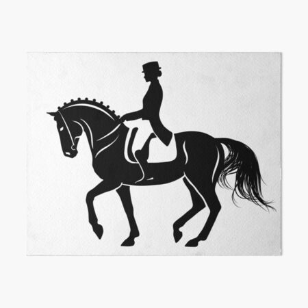 HORSE License Plate Equestrian Silhouette DRESSAGE Extended Trot Gift item NEW