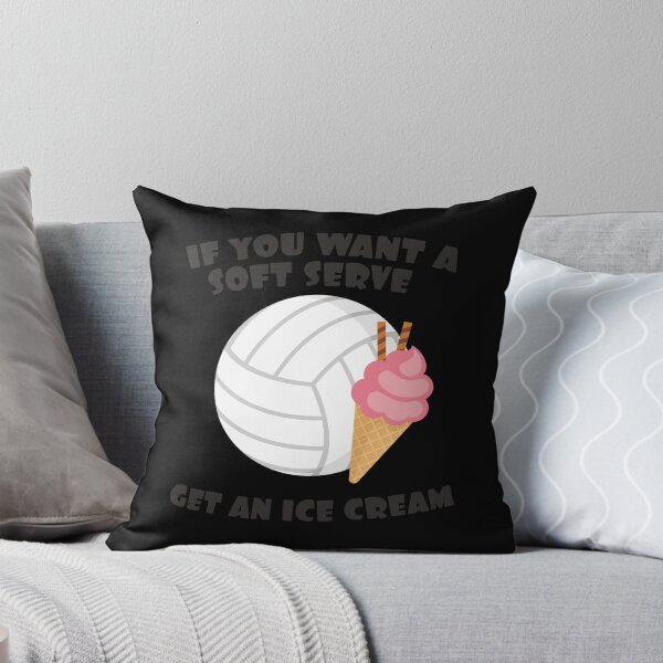 Item preview, Volleyballer Gift If You Want A Soft Serve Get An Ice Cream Gift Sticker designed and sold by contawana1s.