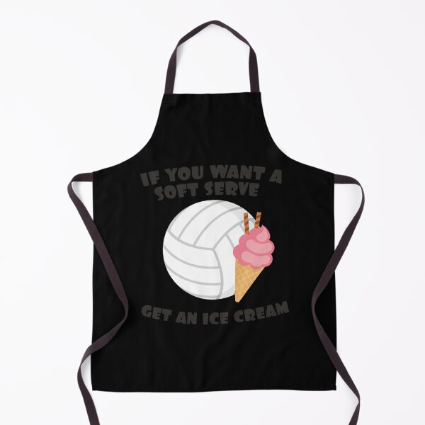 Item preview, Volleyballer Gift If You Want A Soft Serve Get An Ice Cream Gift Sticker designed and sold by contawana1s.