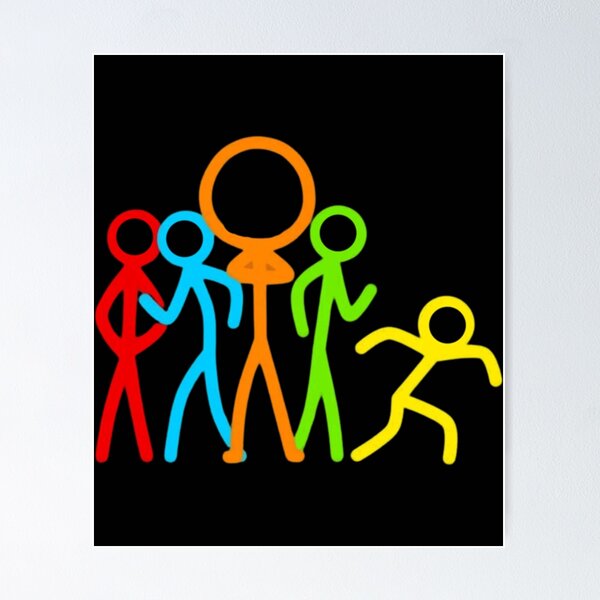 Item preview, Alan Becker Stick Figures   designed and sold by DecalDecor.