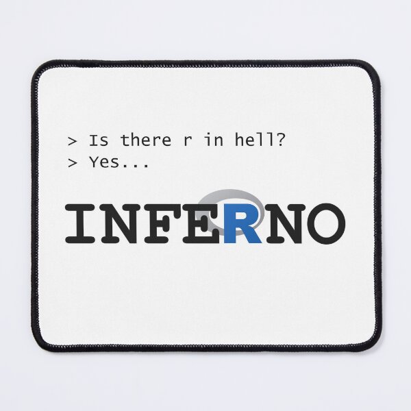 Item preview, R is hell, hell in R? designed and sold by Groenendijk.
