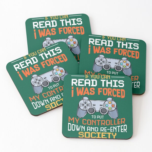 Item preview, I Was Forced To Put My Controller Down Funny Gaming    designed and sold by DecalDecor.