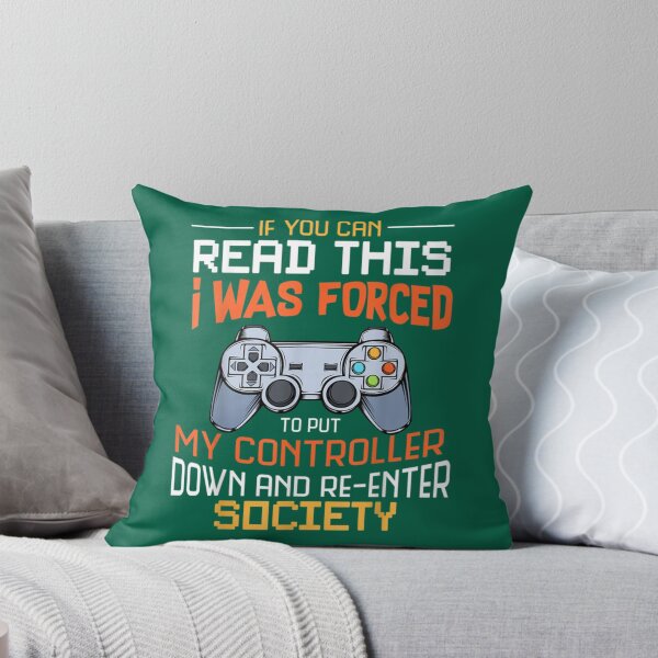 Item preview, I Was Forced To Put My Controller Down Funny Gaming    designed and sold by DecalDecor.
