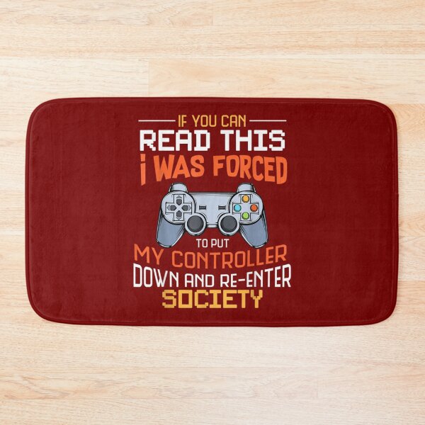 Item preview, I Was Forced To Put My Controller Down Funny Gaming    designed and sold by DecalDecor.
