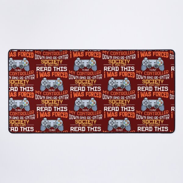 Item preview, I Was Forced To Put My Controller Down Funny Gaming    designed and sold by DecalDecor.