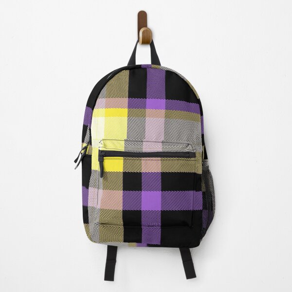 Item preview, Nonbinary Pride Tartan Plaid Pattern designed and sold by Vernen Ink.