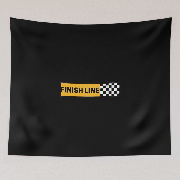 Item preview, Finish Line Sticker designed and sold by felyn3gloria.