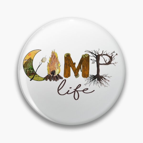 Item preview, Camp Life designed and sold by Color Me F*@k!ng Happy.
