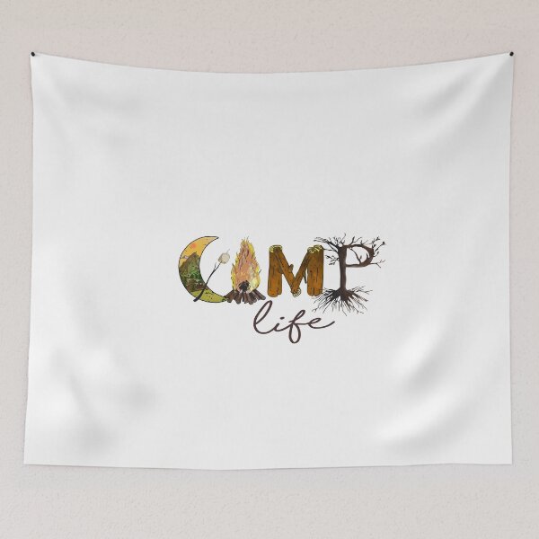Item preview, Camp Life designed and sold by Color Me F*@k!ng Happy.