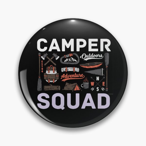 Item preview, Camper Squad Wild Life Camping  designed and sold by ThaphadaArtGall.