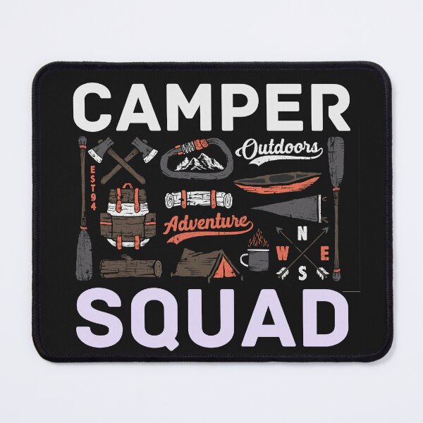 Item preview, Camper Squad Wild Life Camping  designed and sold by ThaphadaArtGall.