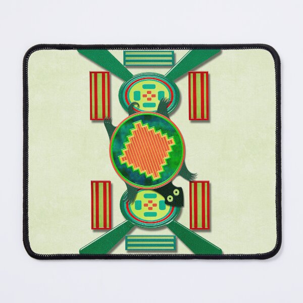 Item preview, Native American Folk Art Turtle designed and sold by bohemianbound.