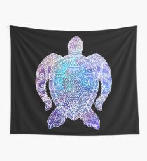 Space Sea Turtle Wall Tapestry