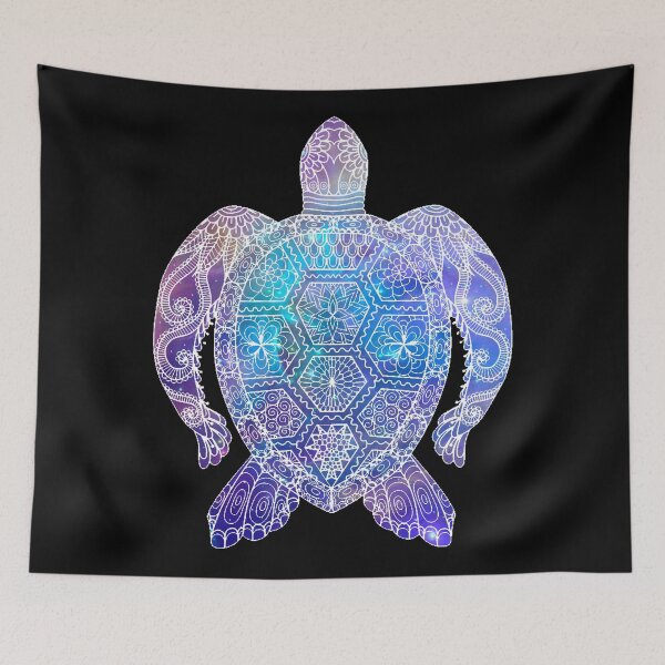Item preview, Space Sea Turtle designed and sold by maryedenoa.