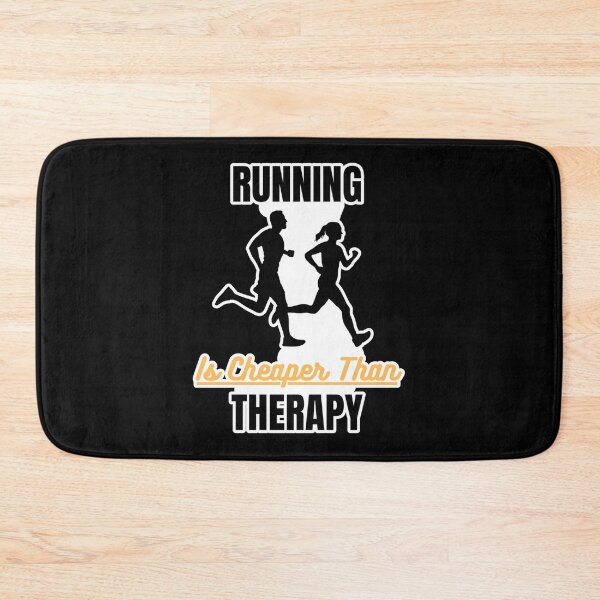 Item preview, Running Is Cheaper Than Therapy Sticker designed and sold by ximenagene.