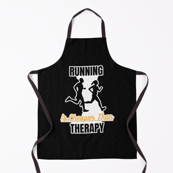 Item preview, Running Is Cheaper Than Therapy Sticker designed and sold by ximenagene.