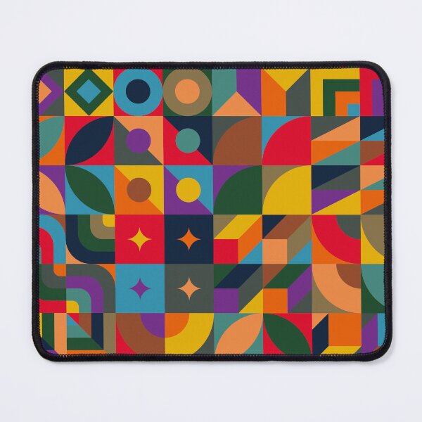 Item preview, Geometric artwork with vibrant nuances designed and sold by NaresCreative.