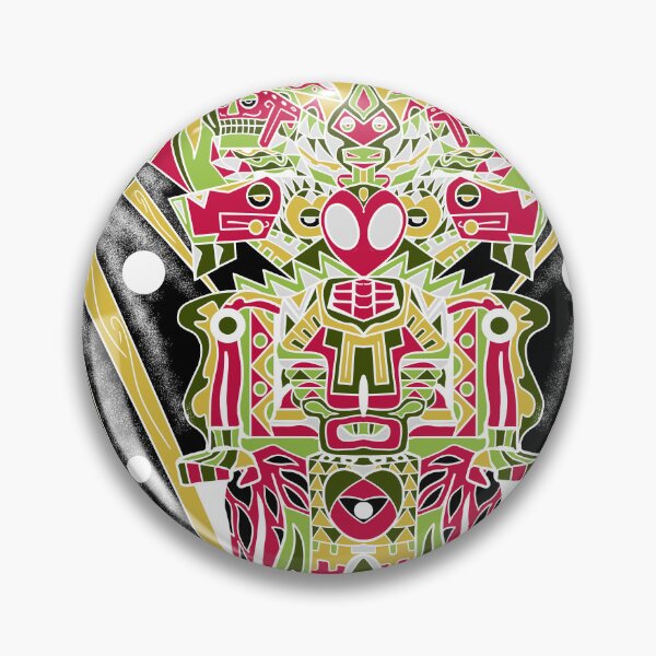 Item preview, mictlantecalien the monster traveler astronaut in ecopop wallpaper designed and sold by jorgelebeau.