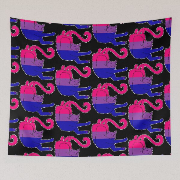 Item preview, Pride cat bisexual designed and sold by YourVagesty.