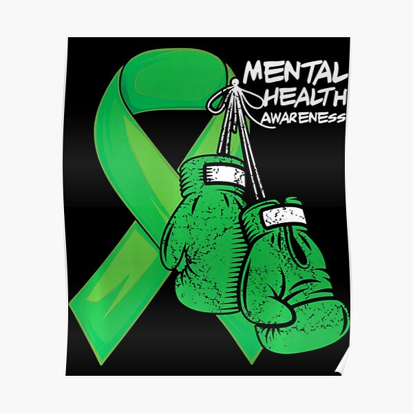 Fight The Stigma Green Ribbon Mental Health Awareness Month 2022