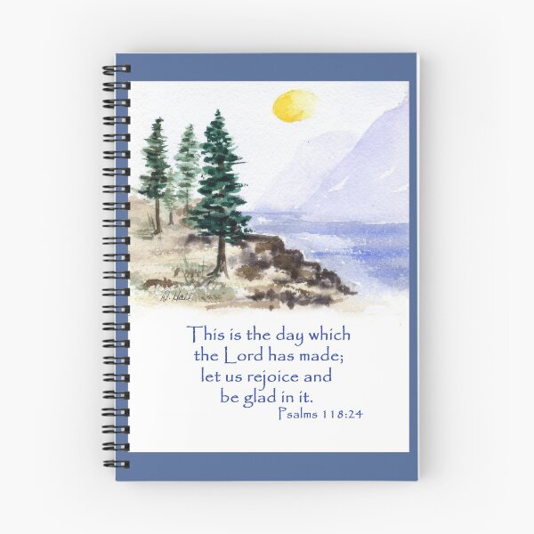 Item preview, Thankfulness, Psalm 118:24  designed and sold by Diane Hall Watercolors.