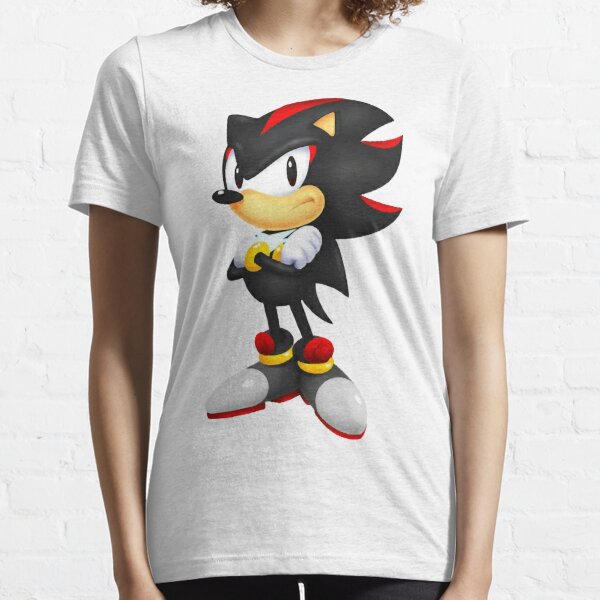 Shadow The Hedgehog Blushing T Shirt 100% Pure Cotton Shadow Hedgehog Shadow  The Hedgehog The Hedgehog Smile Fanart - T-shirts - AliExpress