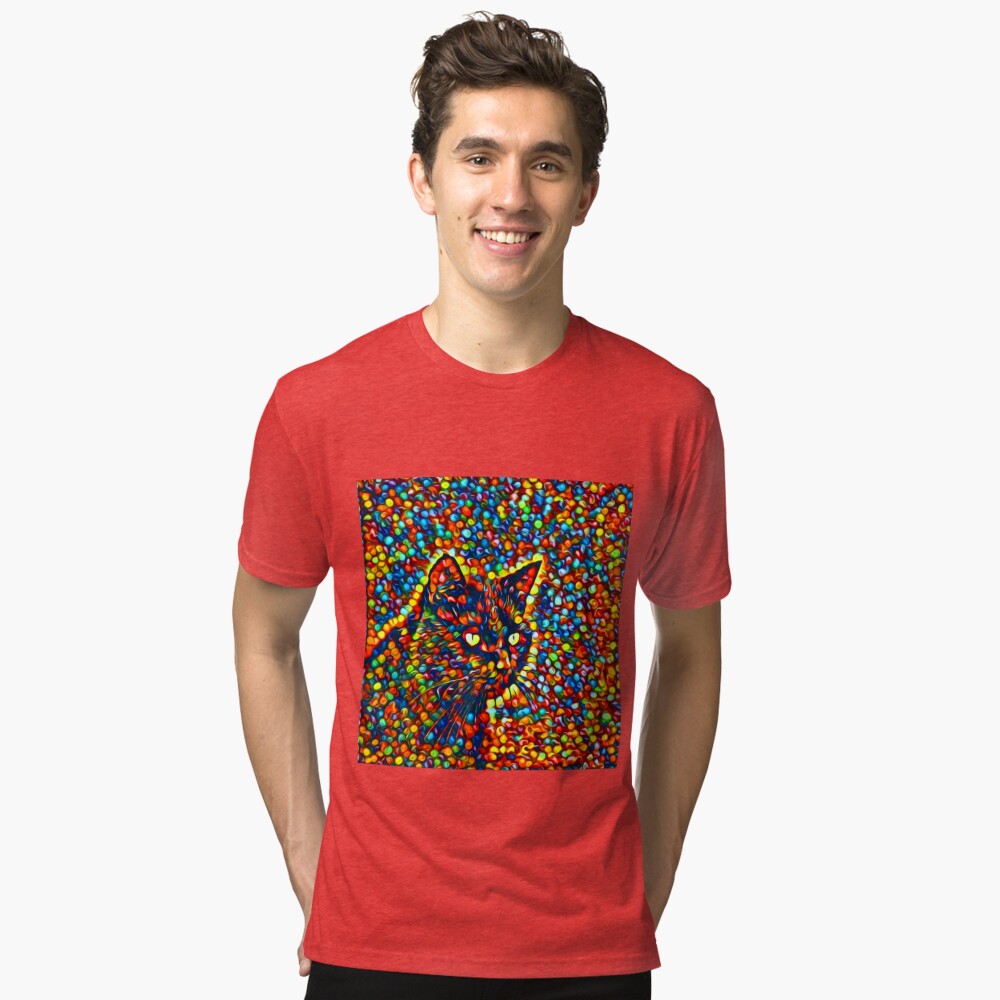 Item preview, Tri-blend T-Shirt designed and sold by blackhalt.